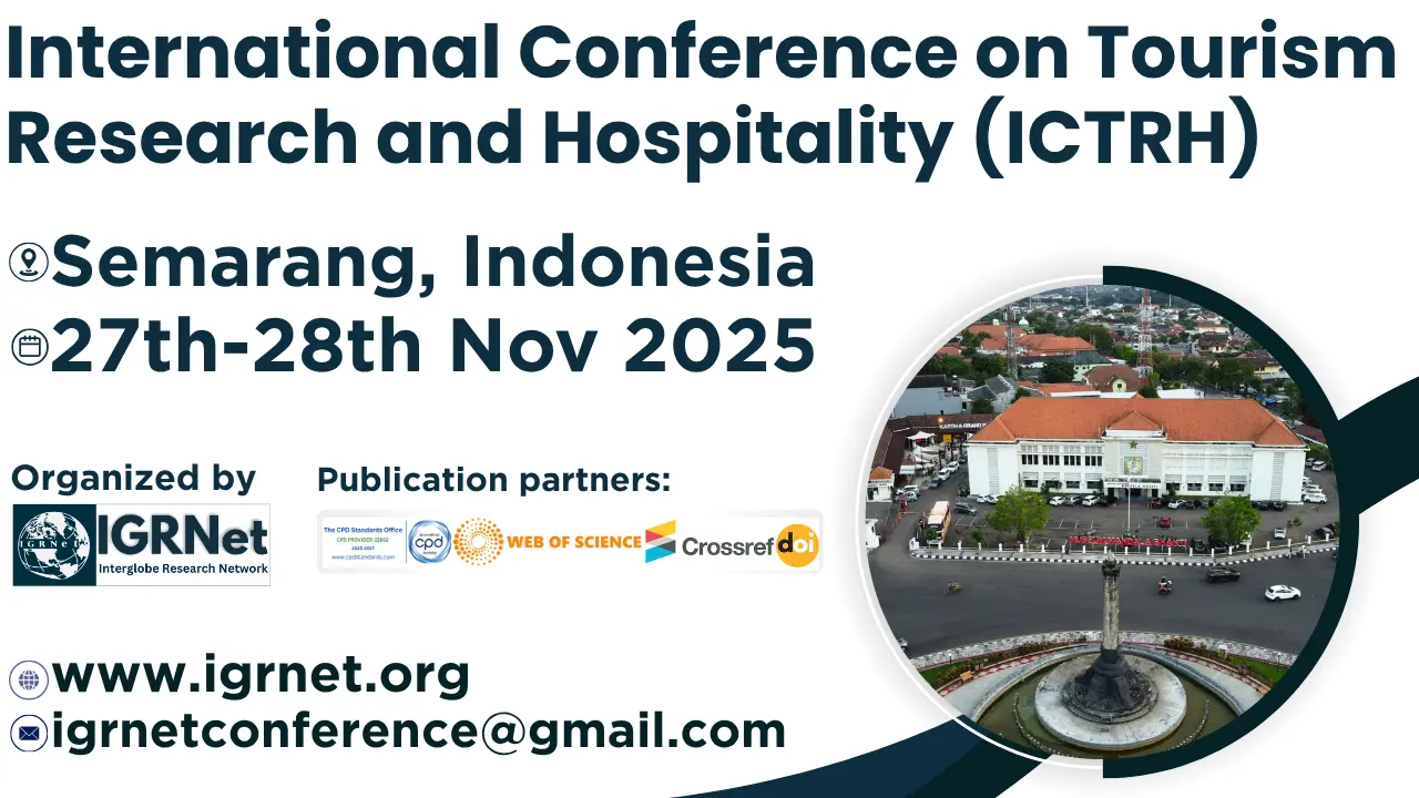 Tourism Research and Hospitality Conference in Indonesia